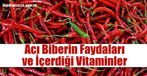 Acı Biberin Faydaları ve İçerdiği Vitaminler