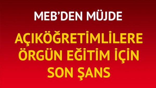 Açıköğretimlilere örgün eğitim için son şans