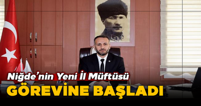 Niğde'de Il Müftüsü Mehmet Sırrı şık Görevine Başladı.