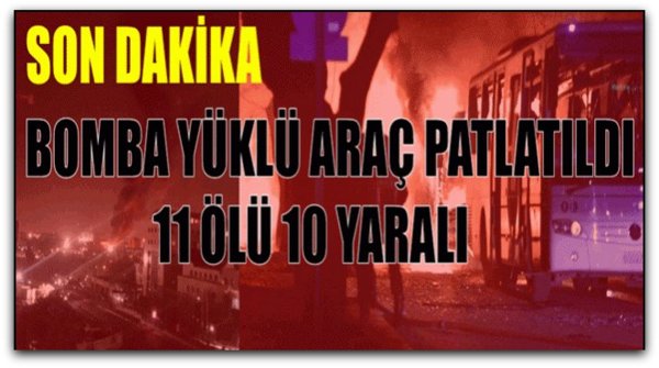 Ankara\'daki patlamada, 11 ölü 10 yaralı var
