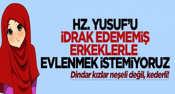 Barbarosoğlu Dindar kızlar neşeli değil, kederli