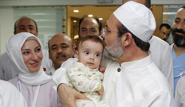 Başkan Görmez, Mekke hastanesini ziyaret etti…