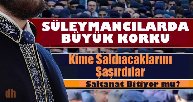 Süleymancılar Kime Saldıracaklarını Şaşırdılar....