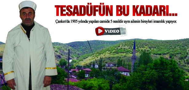 Bu Köyde İmamlık Babadan Oğula Geçiyor