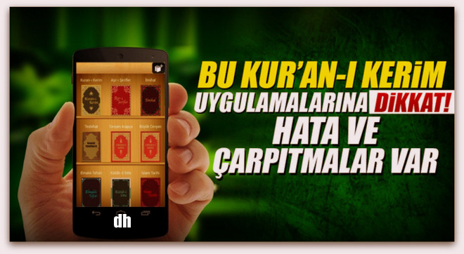 Bu Kur\'an-ı Kerim uygulamalarına dikkat!