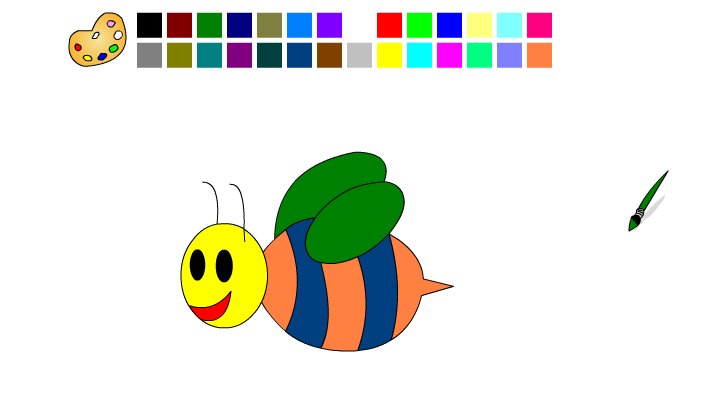 Bu Sevimli Arıyı Boyayın