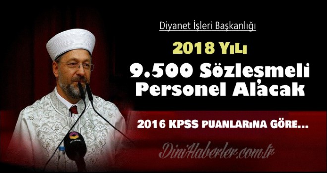 Diyanet Tekrar 2016 KPSS Puanına Göre Alım Yapacak