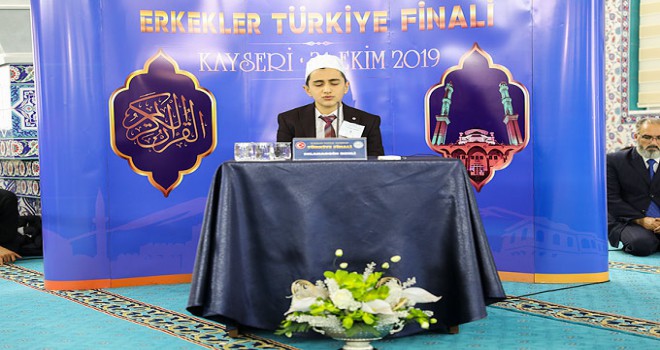Hafızlık Yarışması Türkiye Finali Kayseri’de yapıldı