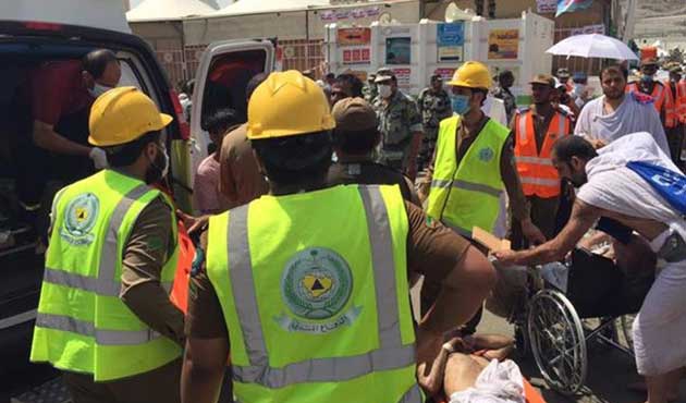 Mina'daki izdihamda ölü sayısı 717'ye yükseldi