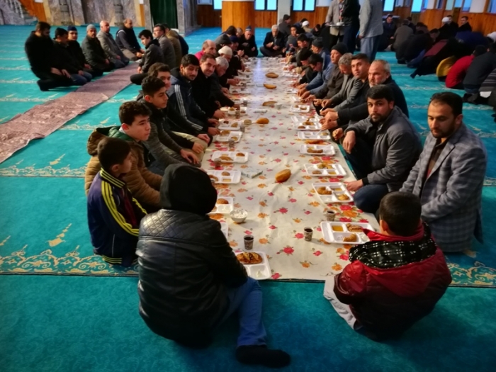 Cami Gençlik Buluşmasında Kaymakam Gençlerle Buluştu