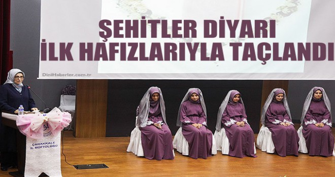 Çanakkaleİlk Hafızlarıyla Taçlandı