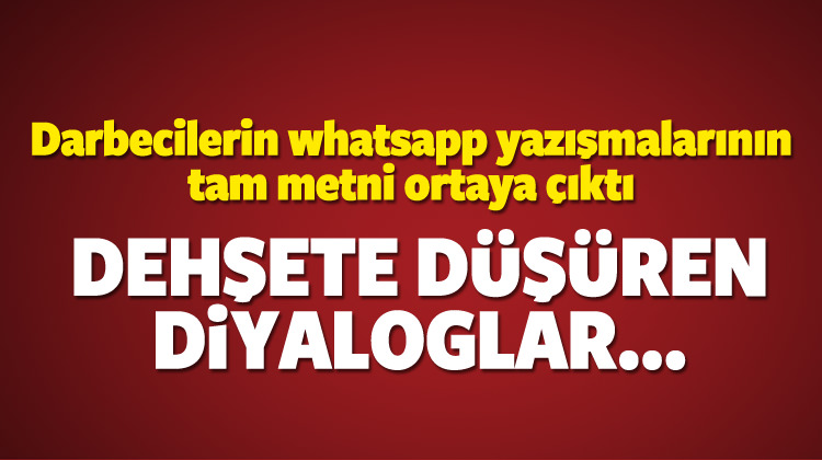 Darbecilerin yazışmalarının tam metni ortaya çıktı