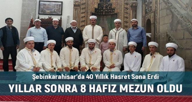 Şebinkarahisar’da 40 Yıllık Hasret Sona Erdi