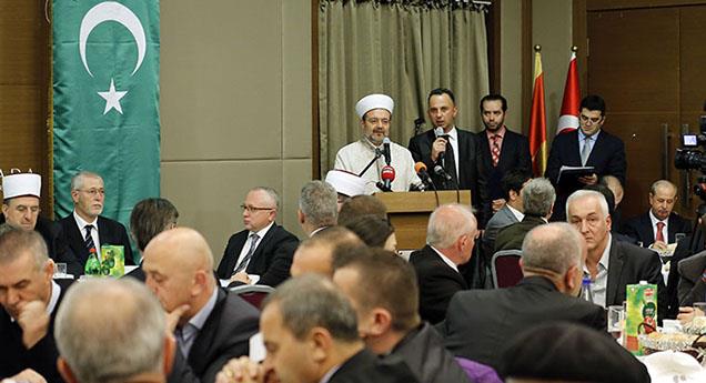 Dini kurumlar barışın, huzurun, emniyetin, kardeşliğin teminatı durumundadır
