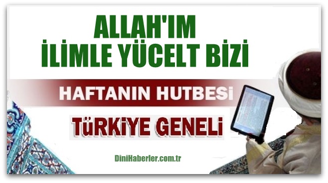 Diyanet 23.09.2016 Tarihli Cuma Hutbesi