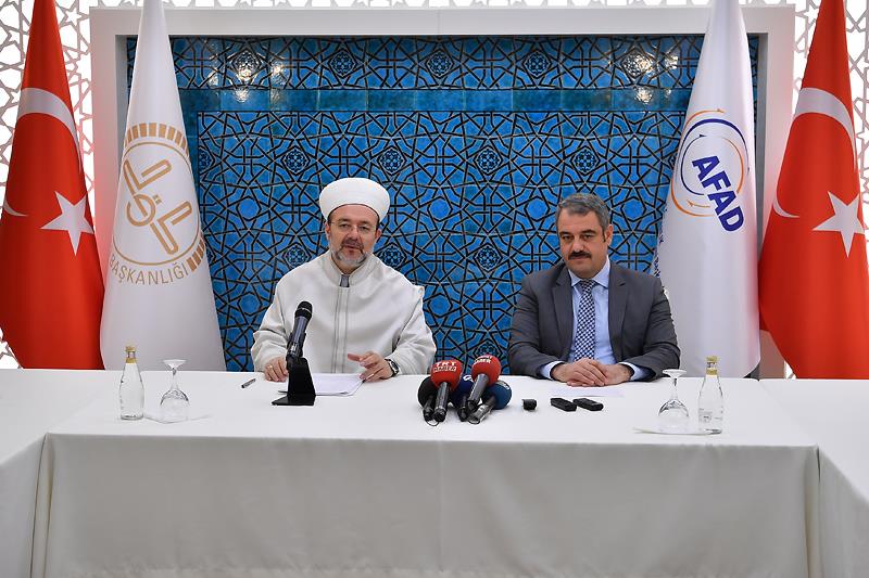 Diyanet ile AFAD arasında işbirliği protokolü