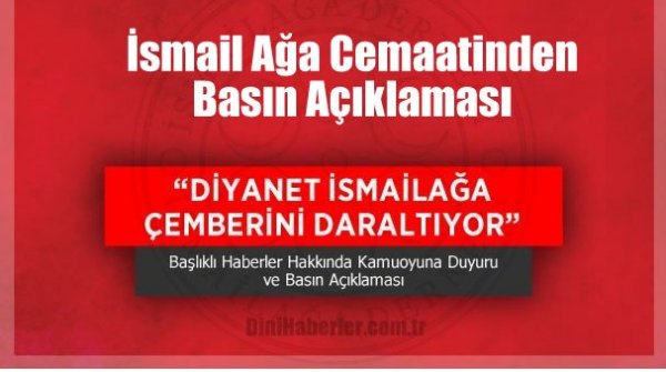 Diyanet ile İsmailağa Arasında Bir Problem Yoktur