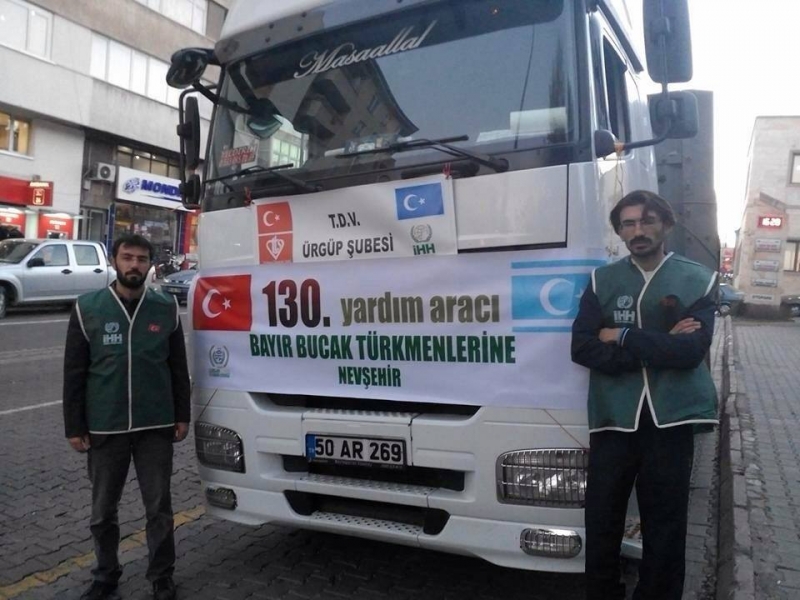 Diyanet Vakfından Türkmenlere Yardım Tırı Yola Çıktı
