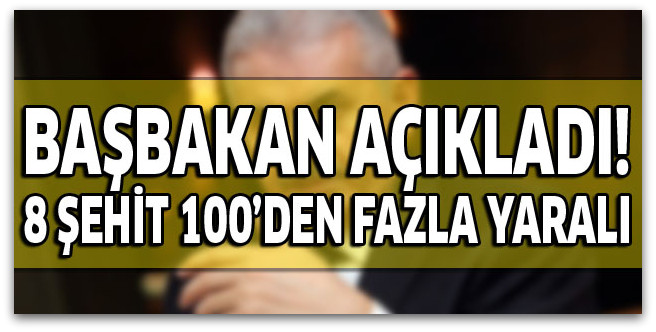 Diyarbakır\'da hain saldırı! 8 şehit 100\'den fazla yaralı