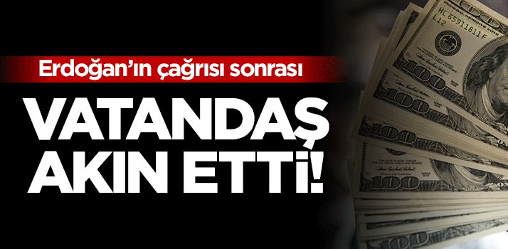 Erdoğan\'ın çağrısı sonrası İstanbullular akın etti!