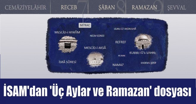 İSAM'dan 'Üç Aylar ve Ramazan' dosyası