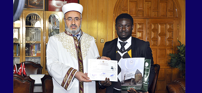 Fildişili Öğrenci Jean Philippe N\'ssah Müslüman Oldu