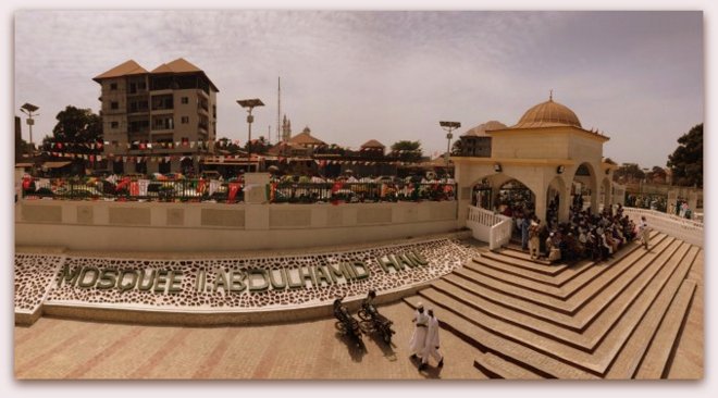 Gine\'nin en büyük camisi olan Abdulhamit Han Camii açıldı