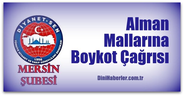 Görgülü\'den, Alman Mallarına Boykot Çağrısı