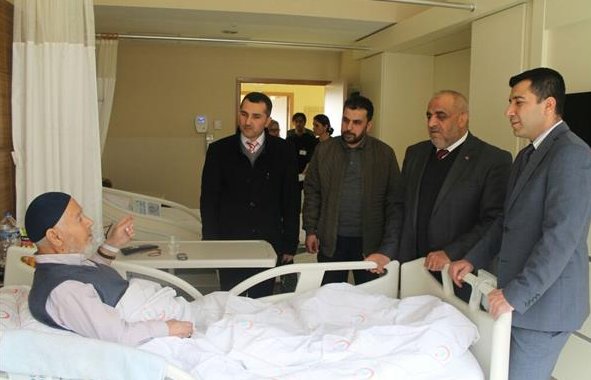 Hastalara Manevi Destek Ziyaretleri Devam Ediyor