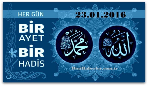 Her Gün Bir Ayet Bir Hadis