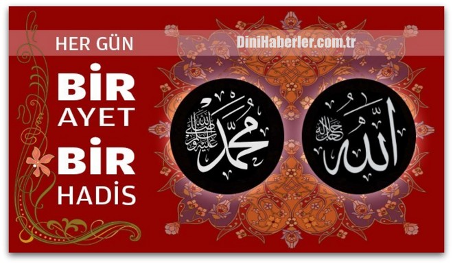 Her Gün Bir Ayet Bir Hadis