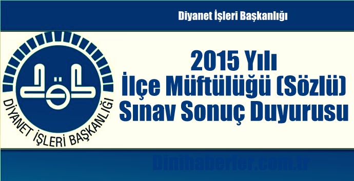 İlçe Müftü Atamaları Belli Oldu