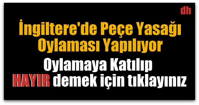 İngiltere\'de Peçe Yasağı Oylaması Yapılıyor