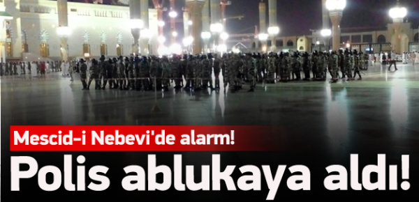 İranlıların eylem yapmayı planladığı Mescid-i Nebevi boşaltıldı