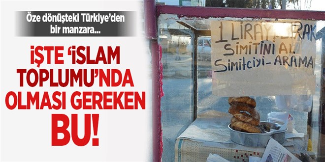 İşte Öze Dönüş, Kul Hakkını Gözeten Bir Topluma Doğru