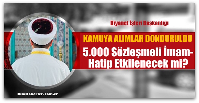 Kamuya Alımların Dondurulmasından Sözleşmeli Etkilenecek mi?