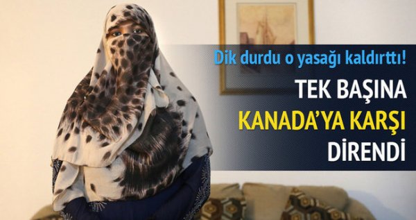Kanada'da peçe yeniden serbest
