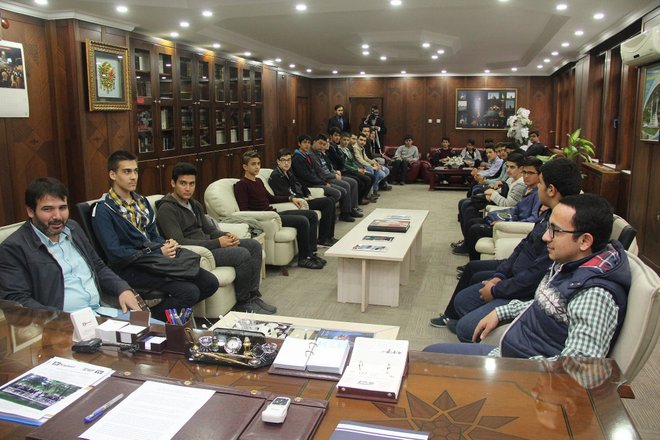 Kitap ve Kütüphane Dostu Öğrencilerden İl Müftüsüne Ziyaret