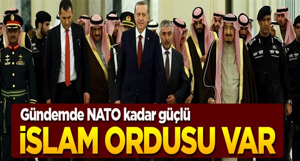 Kral’ın çantasında İslam Ordusu var