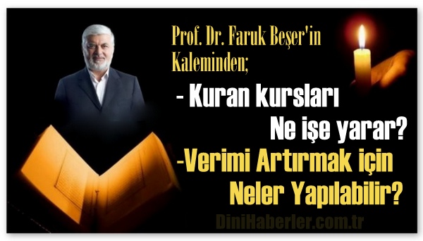 Kuran kursları ne işe yarar?