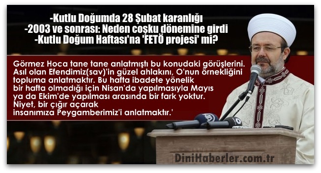 Kutlu Doğum Haftası’nın bilinen tarihi