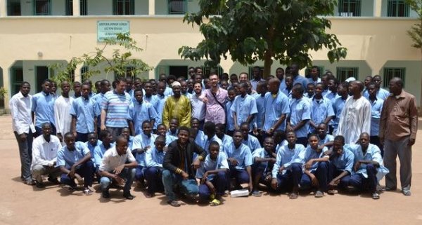 Mali'de ücretsiz hizmet veren bir özel okul