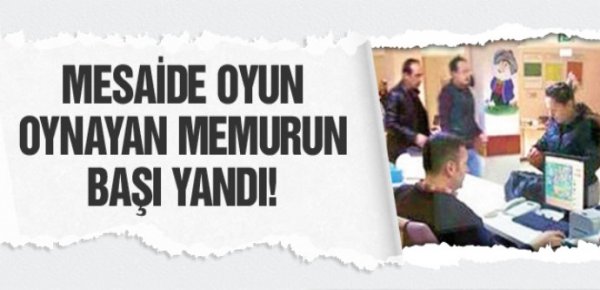 Mesaide oyun oynayalar dikkat