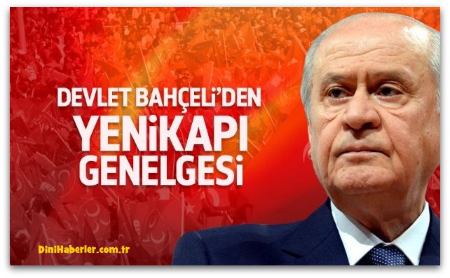 MHP\'den Yenikapı genelgesi