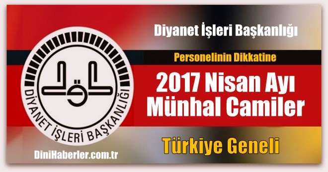 Nakil İsteyenler için 81 İl\'in Nisan Ayı Münhal Kadroları Açıklandı