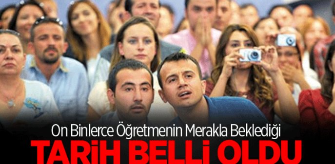 Öğretmen atamasının tarihi belli oldu