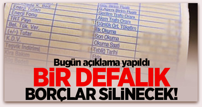 On binlerce elektrik borçlusunu ilgilendiriyor