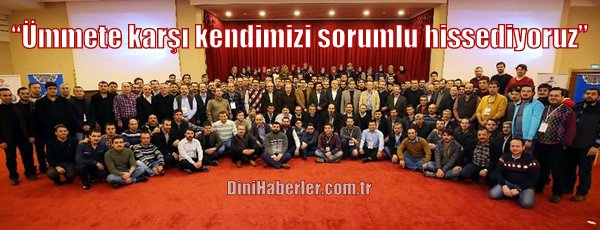 Palakoğlu, “Ümmete karşı kendimizi sorumlu hissediyoruz” dedi