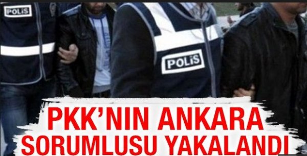 PKK'nın Ankara sorumlusu yakalandı!