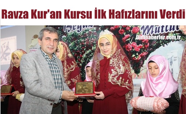 Ravza Kur\'an Kursu İlk Hafızlarını Verdi